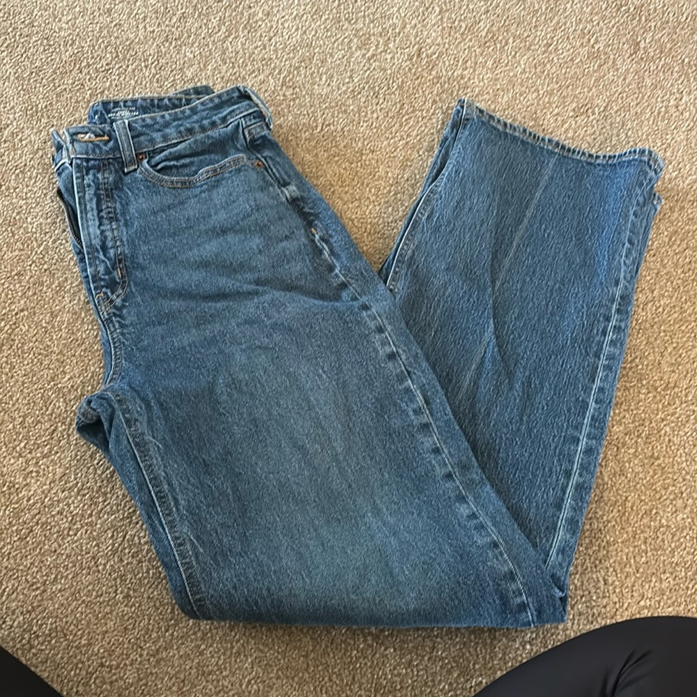 Old Navy curvy wide leg jeans size 8L